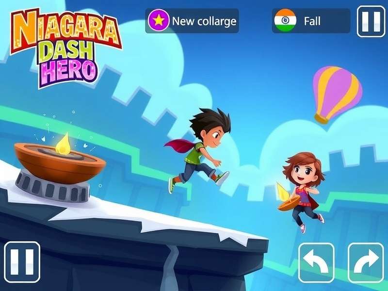 Niagara Dash Hero Gameplay